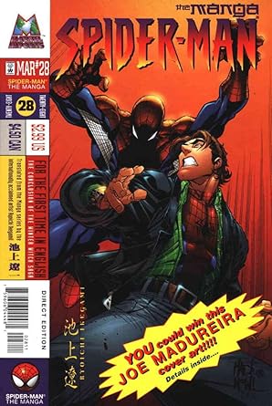Amazon Com Spider Man The Manga 28 Fn Marvel Comic Book Entertainment Collectibles