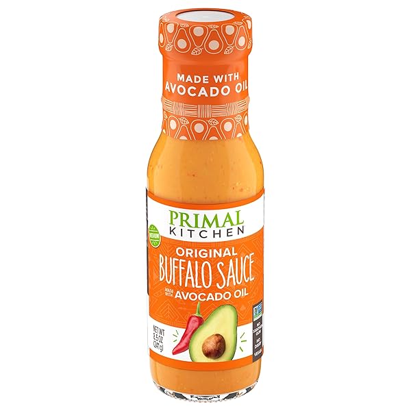 PRIMAL KITCHEN NO DAIRY BUFFALO SAUCE, 8.5 OZ