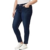 Angels Forever Young Women's 360 Sculpt Skinny Mid-Rise Jeans