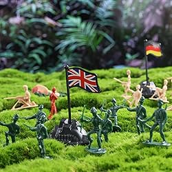 3 otters 300PCS Toy Soldiers Set, Army Men Figures