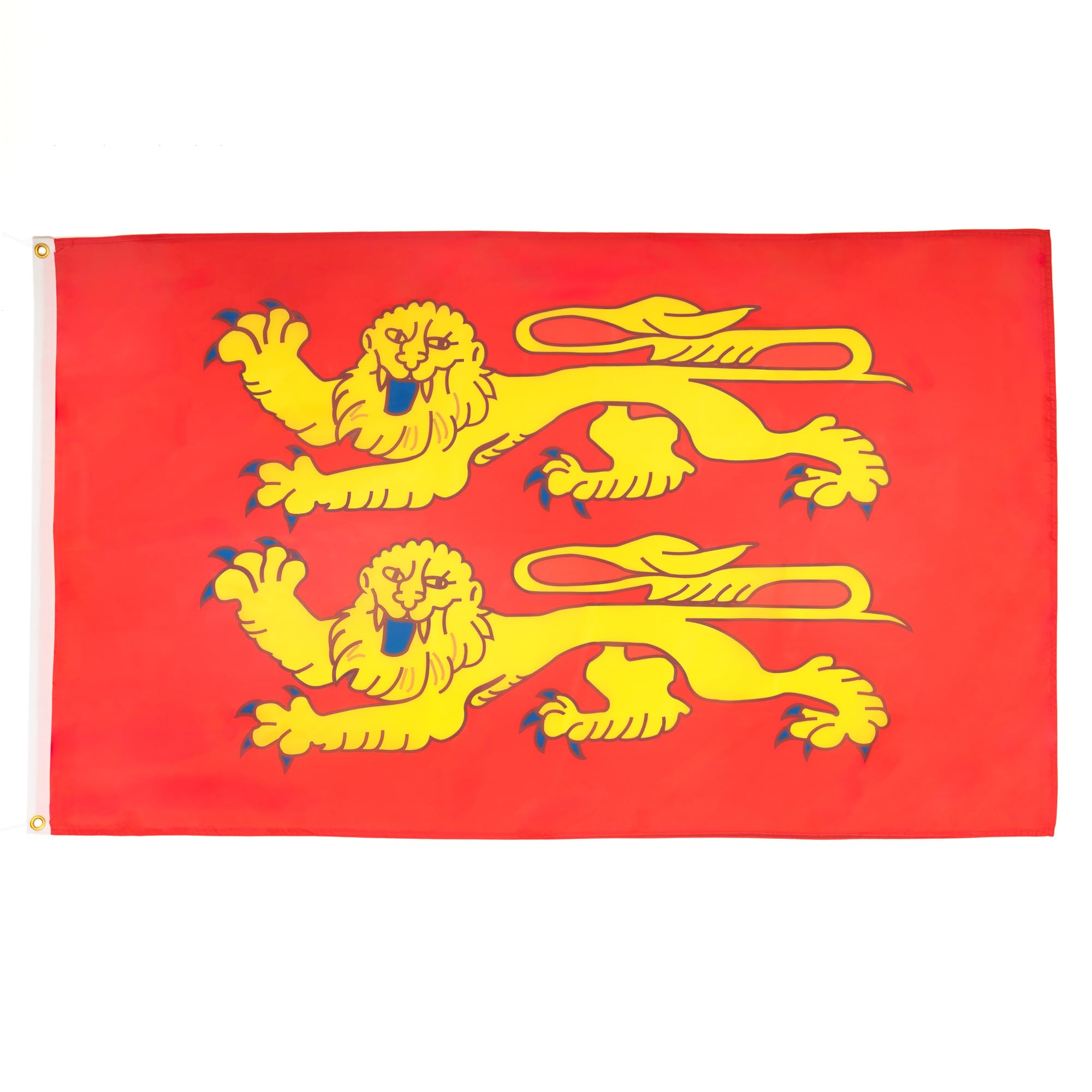 AZ FLAG - Lower Normandy Flag - 2x3 Ft - 100D Polyester French Region Of Basse-Normandie Banner with Two Metal Grommets - Fade Resistant - Vivid Colors - 2' x 3' Feet - 90x60 Cm