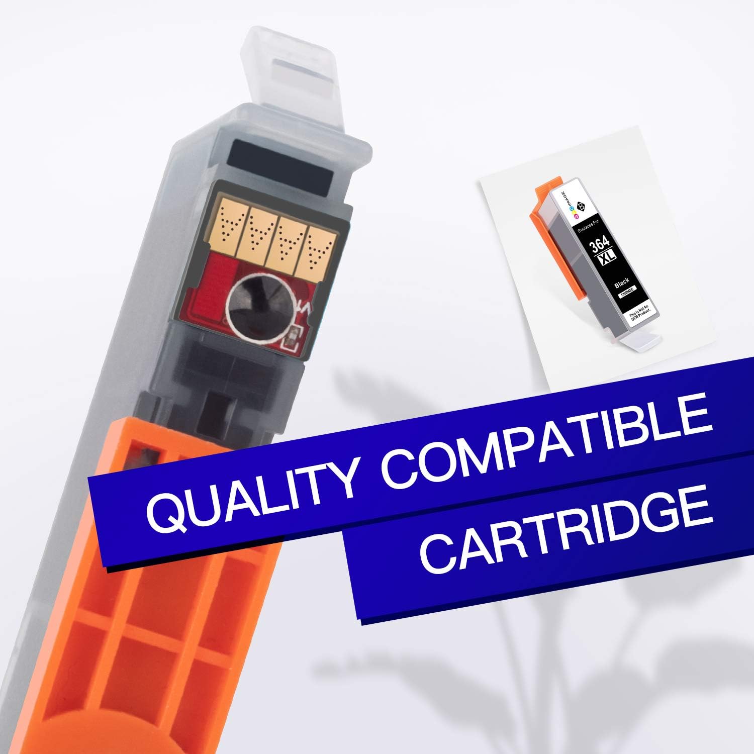 GPC Image 364XL Multipack Ink Cartridges Replacement for HP 364 XL Compatible with 5510 5520 5522 5524 6510 6520 B8550 C5388 C6380 7510 7520 4620 3070A 3520 (Black - Image 5