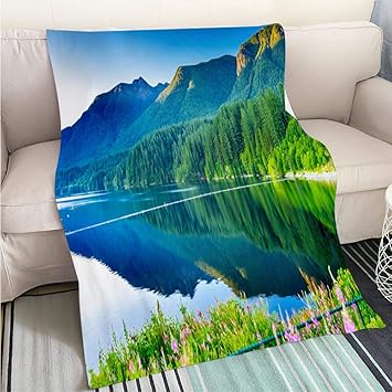 Amazon Com Creative Flannel Printed Blanket For Warm