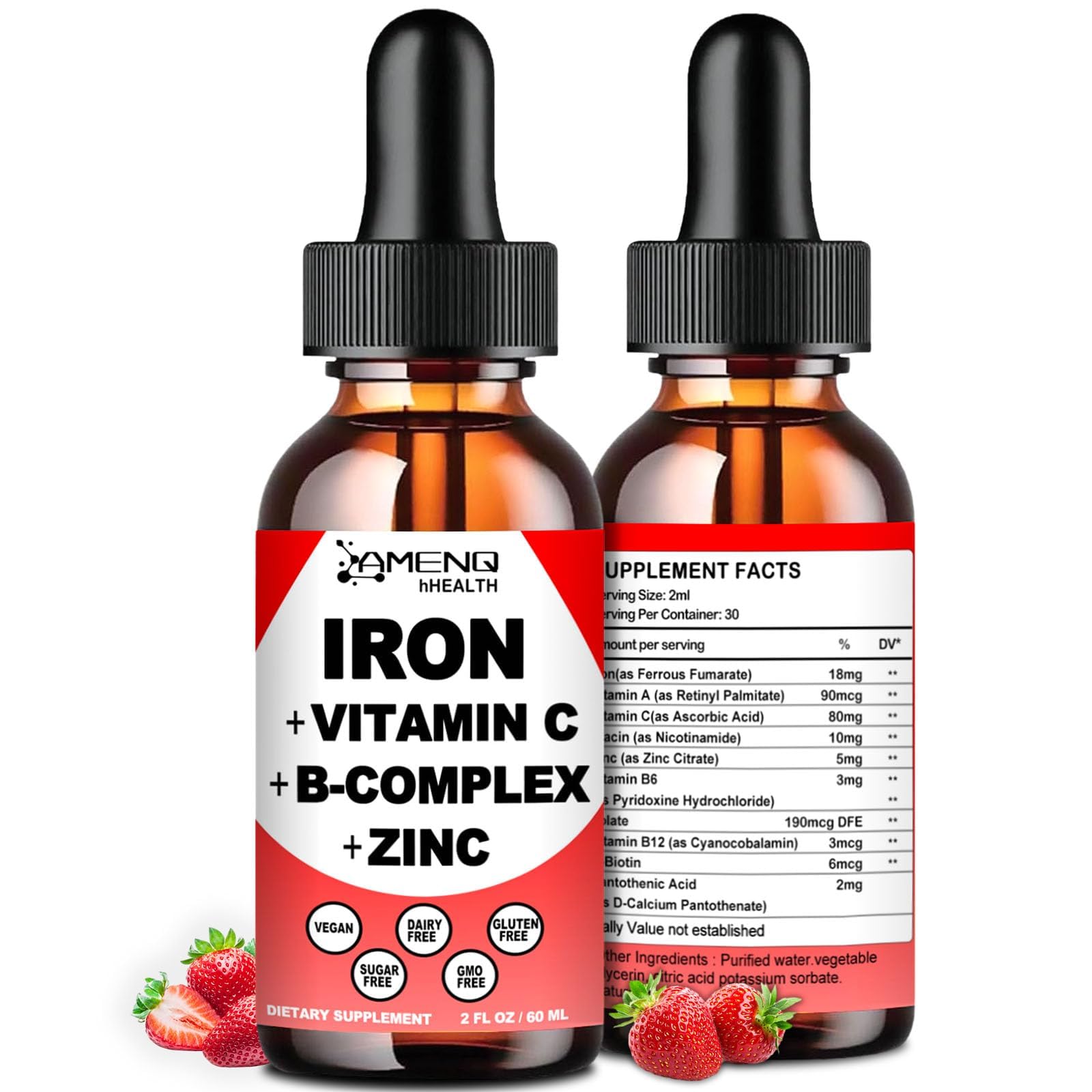 Iron + Vitamin C + B-Complex + Zinc