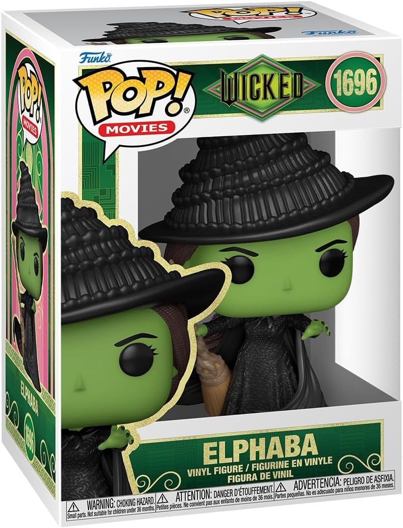 Funko Pop! Movies Wicked Elphaba Collectible Vinyl Figure 3.75in Official