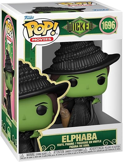 Funko Pop! Movies Wicked Elphaba Collectible Vinyl Figure 3.75in Official