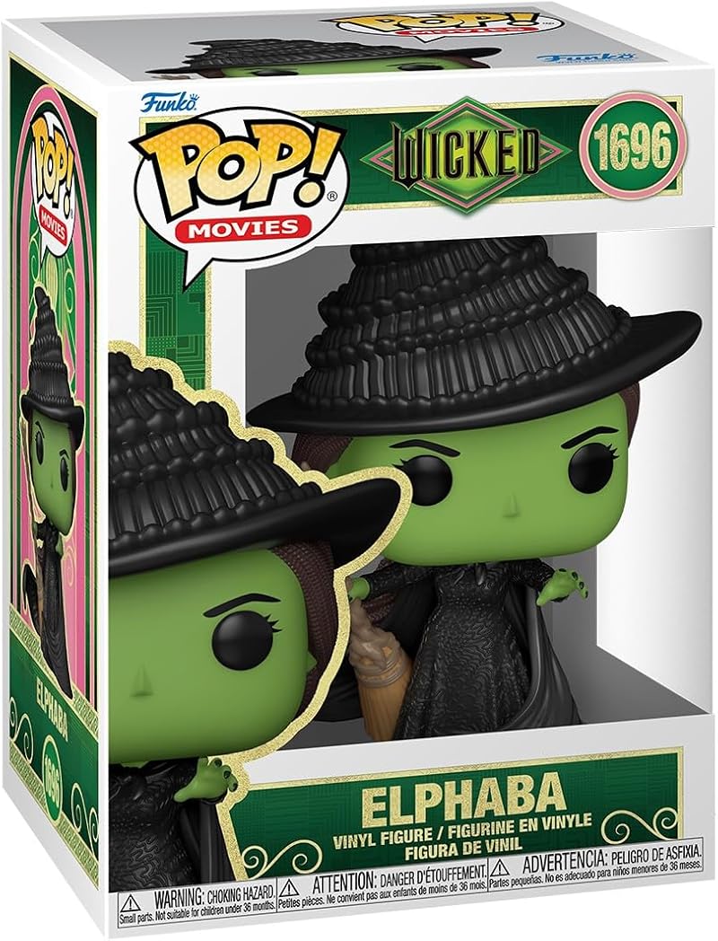 Funko Pop! Movies Wicked Elphaba Collectible Vinyl Figure 3.75in Official