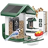 Viubird Bird Feeder with Camera Solar Powered