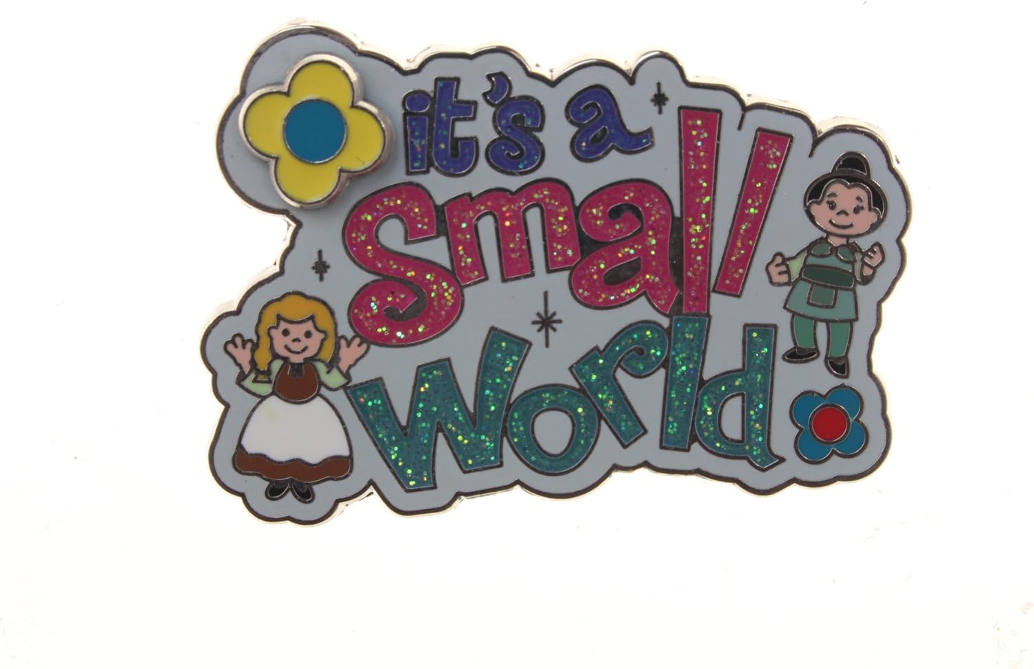 Disney Pin - 'it's a small world' Attraction - Logo - Pin 81935: Clothing