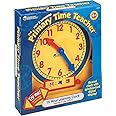 Learning Resources Primary Time Teacher 12-Hour Learning Clock, Teaching Clocks for Kids, Ages 4+