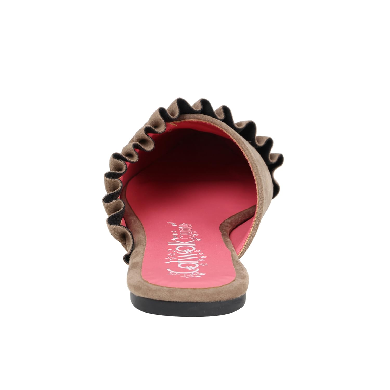 catwalk beige mules for women