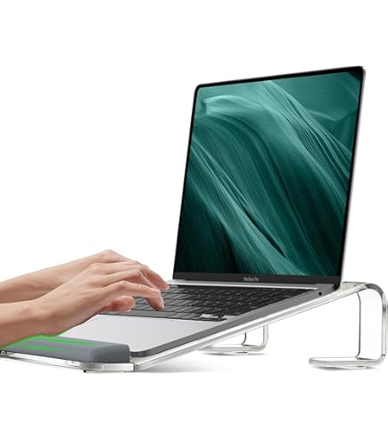 Support documents ergonomique inclinable avec tablette coulissante