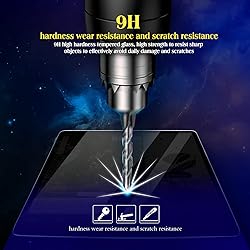EUEKY Tempered Glass Screen Protector for 2023-2016