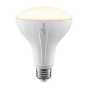 Sengled Element BR30 Smart Home LED Bulb Zigbee Dimmable 60W Equivalent Soft White, Compatible with Samsung SmartThings and Wink Hub, Requires Hub for Alexa,3 Year Warranty