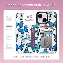 Goodon for iPhone 14 Plus Case Wallet - Flip Folio