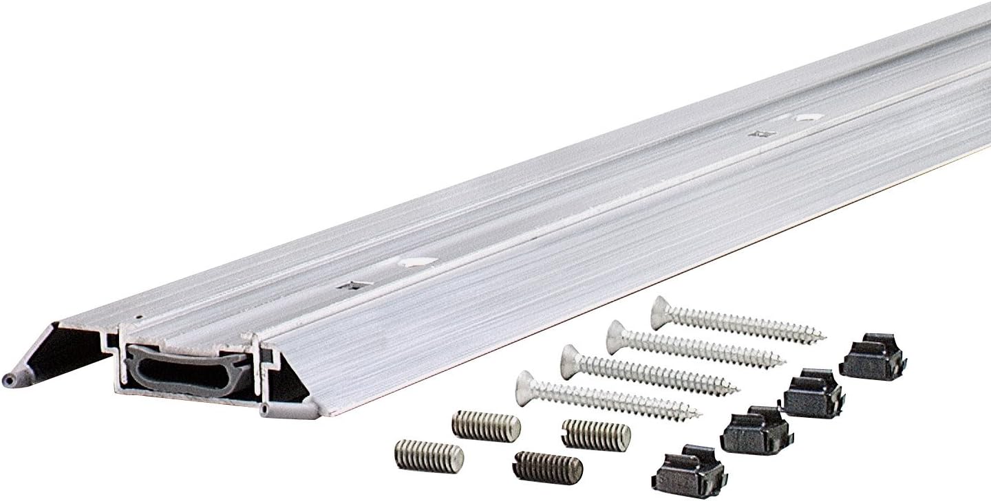 M-D Building Products 8664 36-Inch Adjustable Aluminum Threshold with Vinyl Seal - Door Thresholds - 
