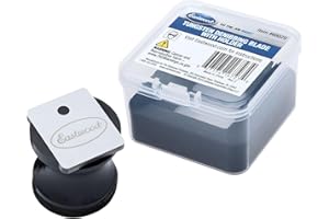 Eastwood Tungsten Denibbing Blade File Tool | 2-in-One Automotive Paint Stripper and Sanding Pad Block for Removing Dust, Paint Imperfections, or Stains | Ultra Portable with Ergonomic Holder