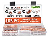 WAGO 221 Lever-Nuts 105pc Wire Connector Assortment