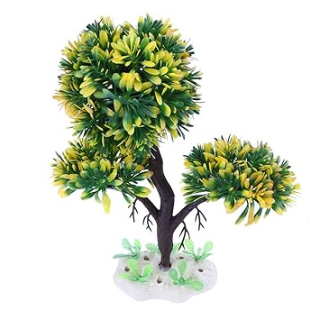 Amazon Com Xiaolanwelc Fish Tank Aquarium Ornaments Plastic