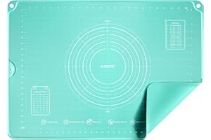 Liquid Silicone Dough Rolling Mat: U-Taste 28"x20" Food-Grade Non-Slip Pastry Baking Sheet, Non Slip for Kneading, Making Piz
