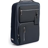Maverick &amp; Co. Explorer Light 16 Inch Laptop Backpack for Men Women, Navy | Sleek 15.9L work backpack with padded 16 inch laptop sleeve, water resistant nylon and 9 pockets for daily commute
