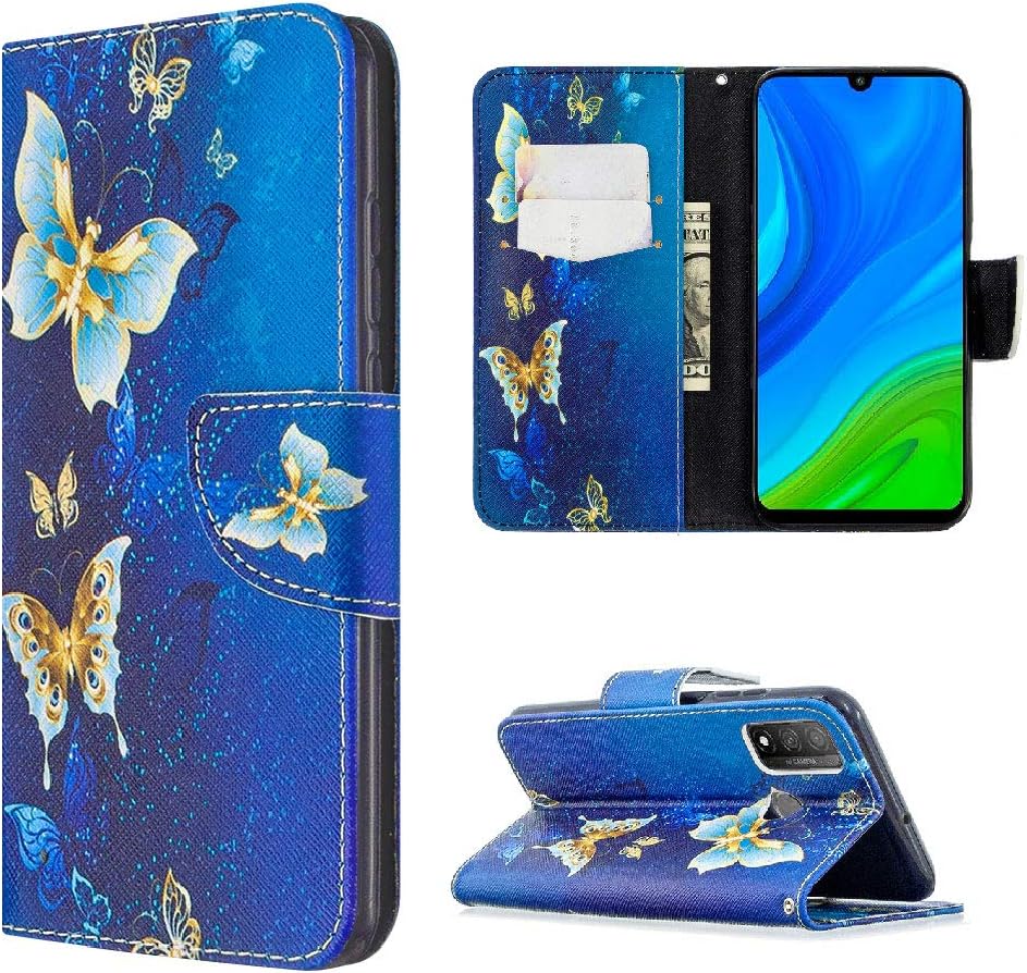 Case for Huawei P Smart 2020 Cover PU Leather, Shockproof Flip Wallet