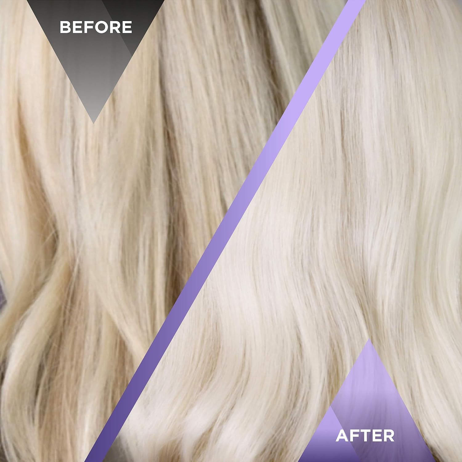 PRO:VOKE Touch of Silver Hydrating Purple Toning Hair Mask 300 ml | Purple Conditioner for Blonde, Platinum, White or Grey hair | Purple Shampoo Alternative to Banish Brassy Tones - Image 3