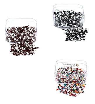 Anuradha Art Jewellery Multi Colour Wonderful Fancy Daily Use Forehead Bindis Office Use Tikali For Women { Bindi Size : 2.5}