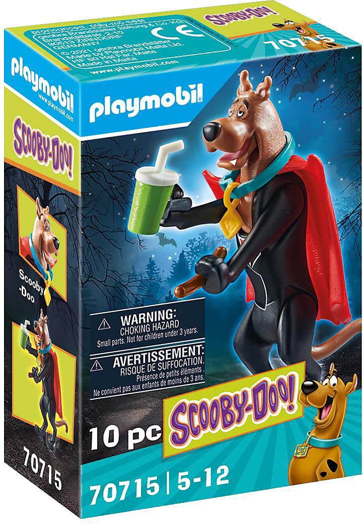 PLAYMOBIL Scooby-Doo Pilot Figure - Collectible Figure With Jetpack, Helmet & Dog Bone