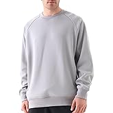 MagnaMan Crewneck Sweatshirt For Men - Long Sleeve Cotton Blend Oversized Crewneck Sweatshirt