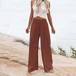JIOEEH Hiking Pants Women Leg Palazzo Pants for