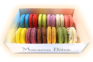 MACARON BITES French Macarons Gift Box - 12 Flavors