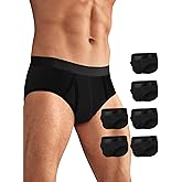 CONKEND Mens Underwear Briefs Quick Dry Sport Briefs for Men Mesh Performance Underwear