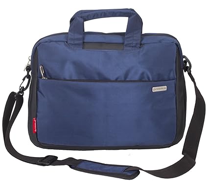 Cosmus Bissell Elegant Navy Blue Laptop Messenger Bag for MacBook Air 13 & Upto 14 inch Laptop