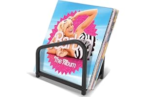FFQ Vinyl Record Holder,Vinyl Record Storage,Album Storage Rack for Vinyl Records,Vinyl Record Holder Stand for Magzine/books/Albums/Files