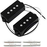 FLEOR Alnico 5 P Bass Pickups Humbucker Pickup for 4 String P Bass Replacement