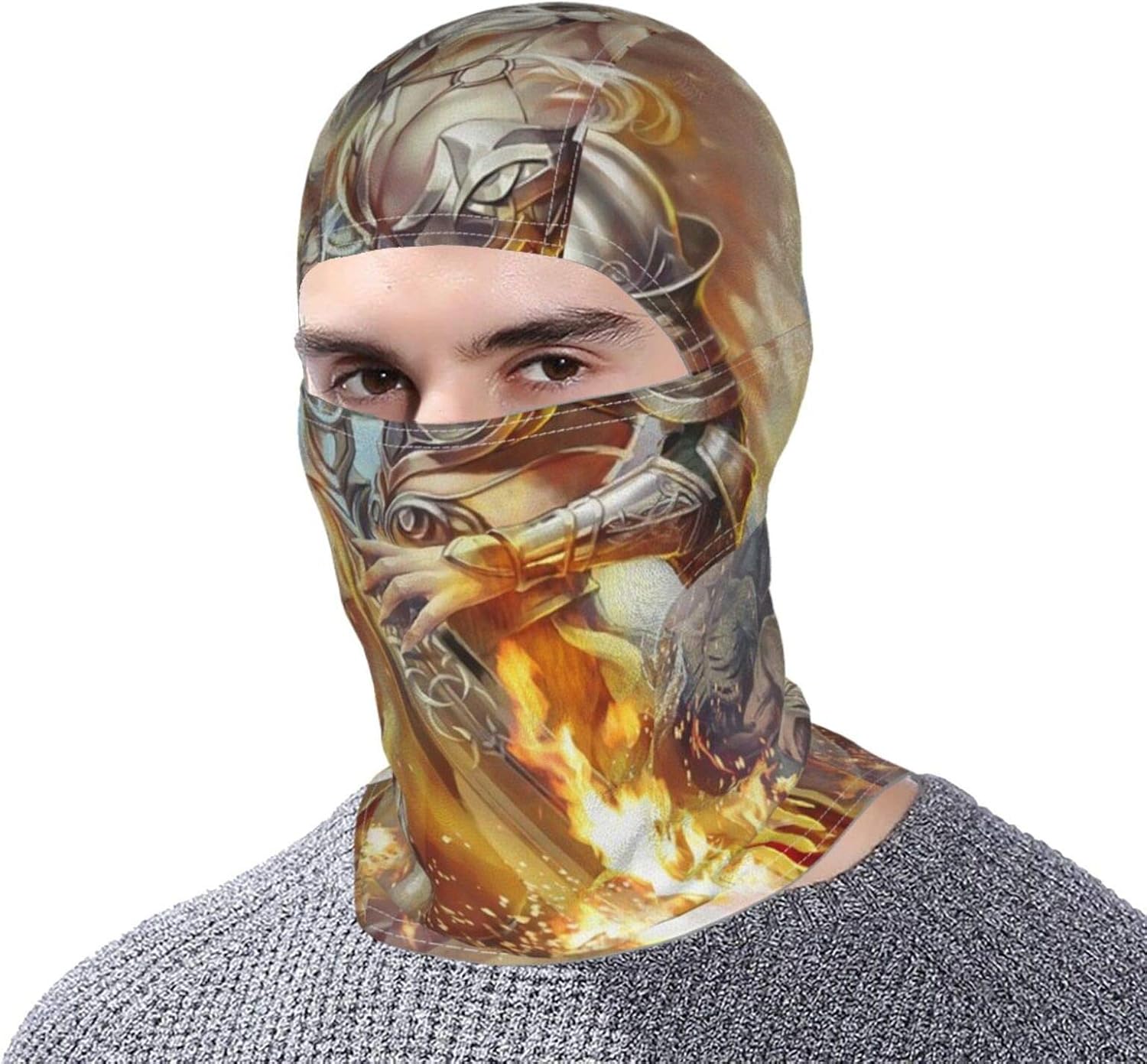 Guardian Angels Máscara facial resistente al viento, protección solar