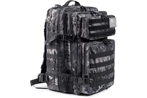 QT&QY 45L Military Tactical Backpack combat Molle Army Pack CCW 3 Day survival Bag Hiking Rucksack heavy duty backpack