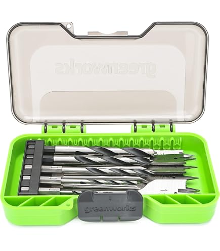 Greenworks 30-Piece Impact Rated Screwdriver Bit Set – Precision Milled With Magnetic Holder, Modular Case & Nut Drivers For DIY & Home Use