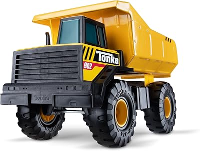 Tonka Mighty Dump Truck Steel Classics | Toy Construction Vehicle 3+