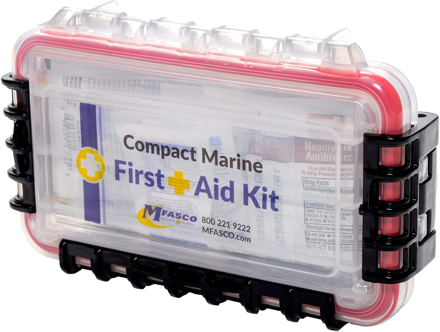 Marine First Aid Kit Small Waterproof Container: Health & Personal Care