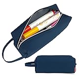 Fmeida Minimalist Pencil Case, Large Capacity