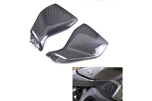 SEPPDMV MT09 Tank Side Real Panels Carbon Fiber Tank Side Covers Fairings For Yamaha MT09 FZ09 2013 2014 2015 2016 2017 2018 2019 2020