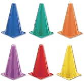 Champion Sports Hi Visibility Fluorescent Poly Cone