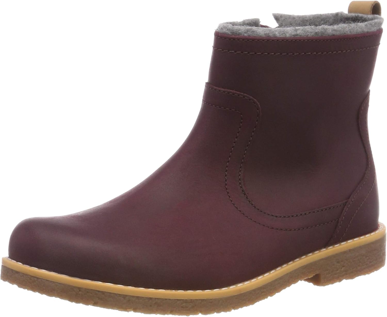 Clarks Mädchen Comet Frost Chelsea Boots, Braun (Burgundy