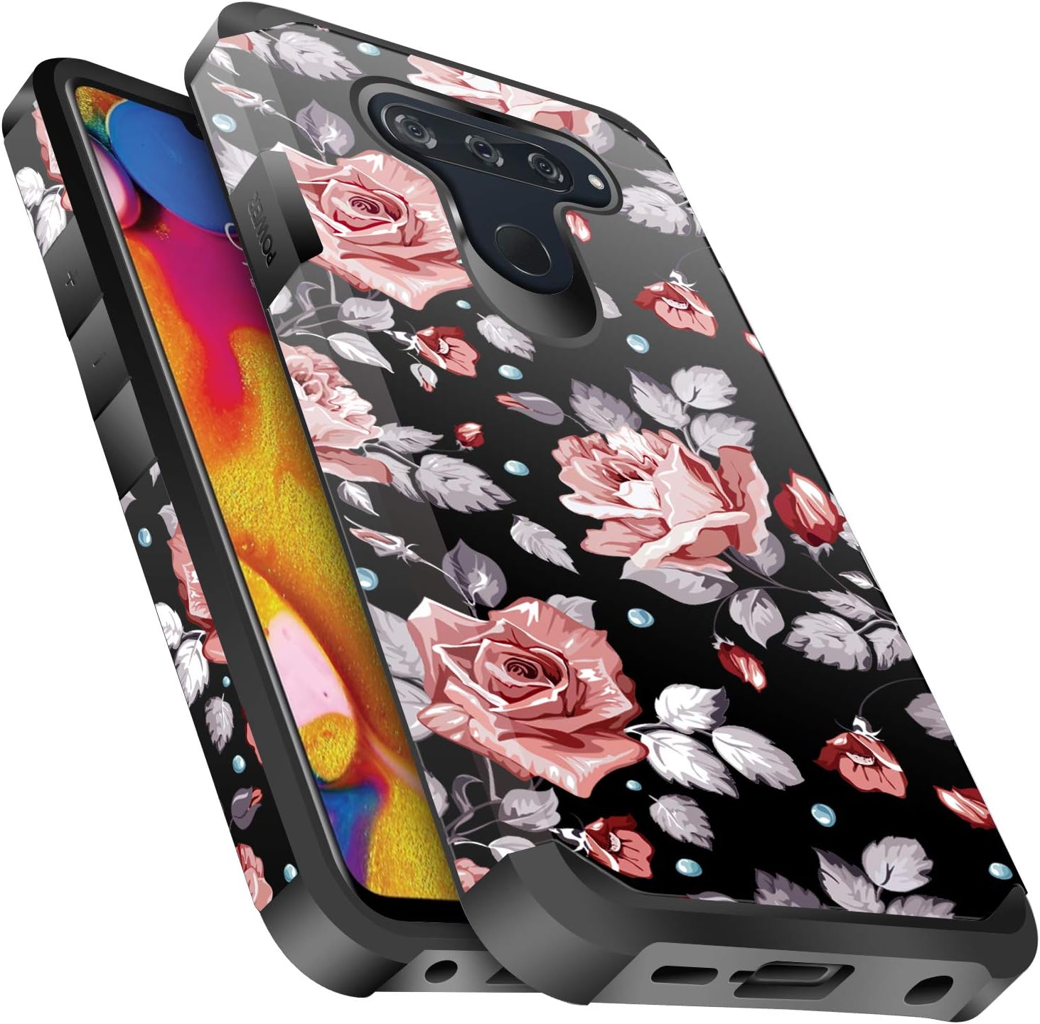 Best Lg Escape 3 Gold Black Case