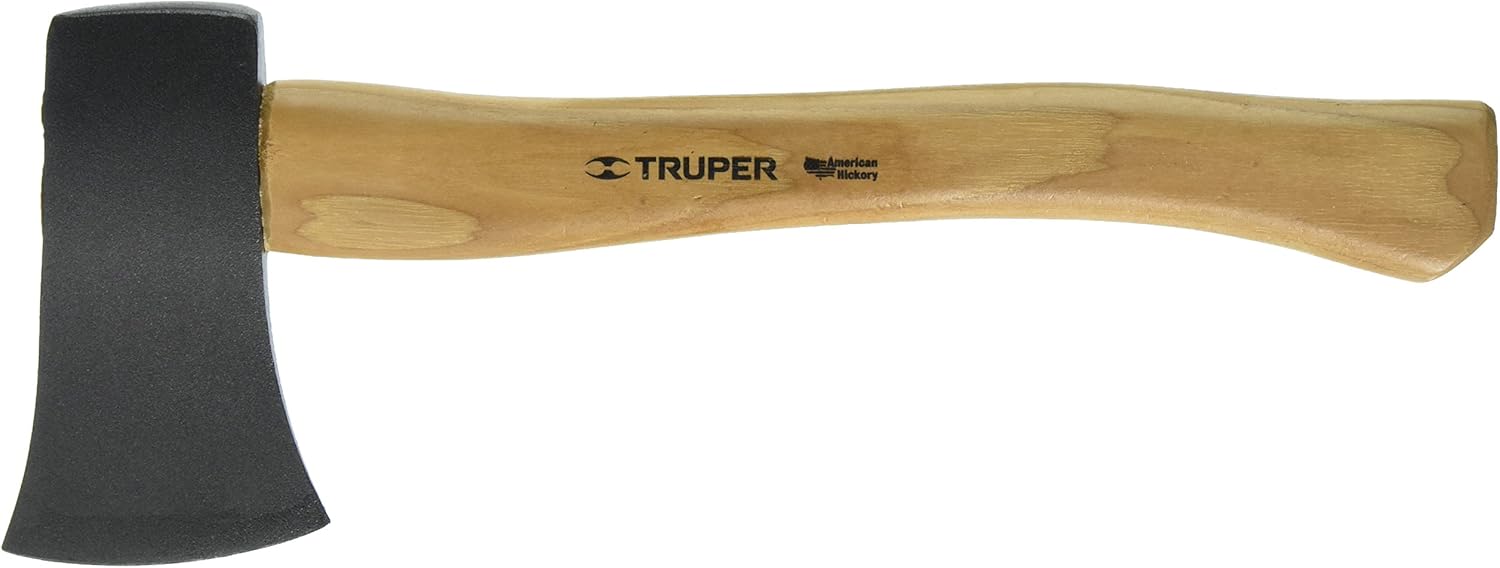 Truper 30514 1-1/4-Pound Camp Axe, Hickory Handle, 14-Inch: Sports & Outdoors