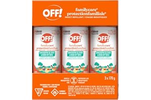 OFF! FamilyCare Insect Repellent for Adults & Children Over 12 Years Old - 3 x 170g