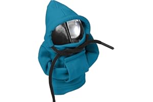 EASTVITA Car Gear Shift Cover Car Shift Knob Hoodie Cover All Cotton 4.7in Fashionable Sweater Design Car Shifter Knob Cover Gear Stick Protector Cover Car Decor Accessories For Manual And Automatic blue