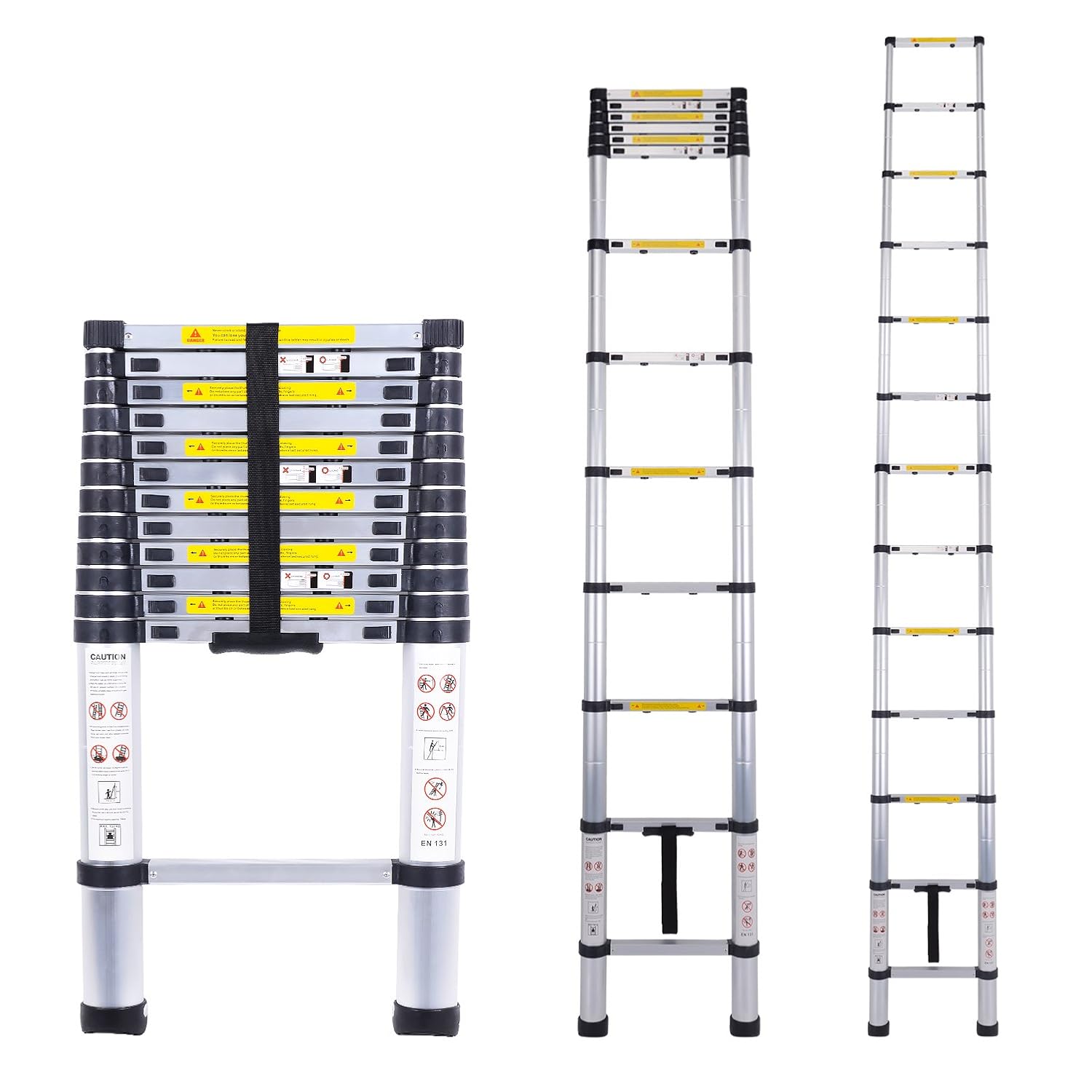 Telescopic Ladder MultiPurpose Aluminium Telescoping Ladder Extension